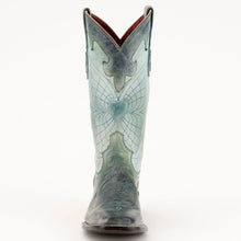Load image into Gallery viewer, Ferrini Women&#39;s Glacier Leather Square Toe Boots 82671-43