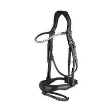 Load image into Gallery viewer, Equinavia Horze Somerset Fancy Show Bridle - Black 10156