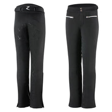 Load image into Gallery viewer, Equinavia Horze Kids Adeline Padded Waterproof Full Seat Breeches - Black 36604