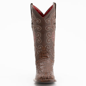 Ferrini Women's Stampede Cowhide Print Square Toe Boots 90393-23
