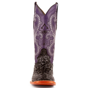 Ferrini Women's Rancher Cowhide Print Square Toe Boots 90493-04