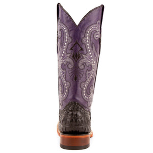 Ferrini Women's Rancher Cowhide Print Square Toe Boots 90493-04