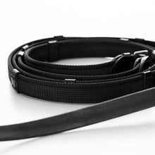 Load image into Gallery viewer, Equinavia Saga Padded Dressage Bridle &amp; Reins - Black E10006