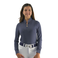 Load image into Gallery viewer, CorrectConnect Cool and Comfortable Navy Sun Shirt