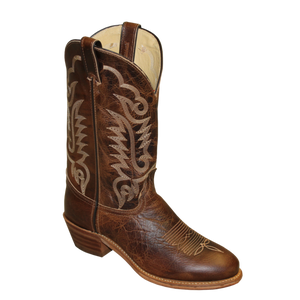 Abilene Men's 12” Brown Cowhide Round Toe Boot 6428