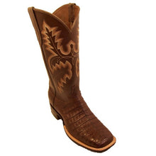 Load image into Gallery viewer, Cowtown Men&#39;s Tabacco Hornback Alligator Boots 8078
