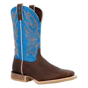 Durango Rebel Pro Bay Brown And Brilliant Blue Western Boot DDB0421