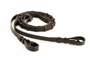 CorrectConnect Sure Grip Rubber Rein with 1" Hand Stop