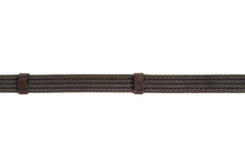 Load image into Gallery viewer, CorrectConnect Sure Grip Rubber Reins with 4&quot; Rein Stops-Superb Slim Rubber Woven Grip