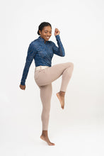 Load image into Gallery viewer, CorrectConnect Beige Mid-Weight Winter Knee Patch Breeches