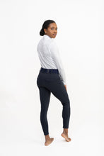 Load image into Gallery viewer, CorrectConnect Navy Blue Mid-Weight Winter Full Seat Breeches