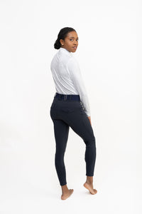 CorrectConnect Navy Blue Mid-Weight Winter Full Seat Breeches