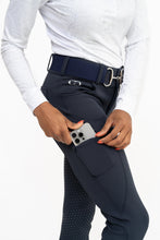 Load image into Gallery viewer, CorrectConnect Navy Blue Mid-Weight Winter Full Seat Breeches