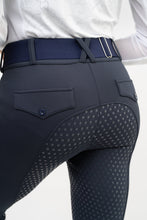 Load image into Gallery viewer, CorrectConnect Navy Blue Mid-Weight Winter Full Seat Breeches