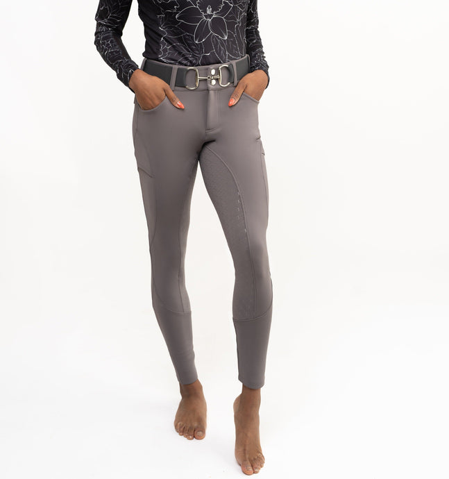 CorrectConnect Dove Grey Mid-Weight Winter Breeches