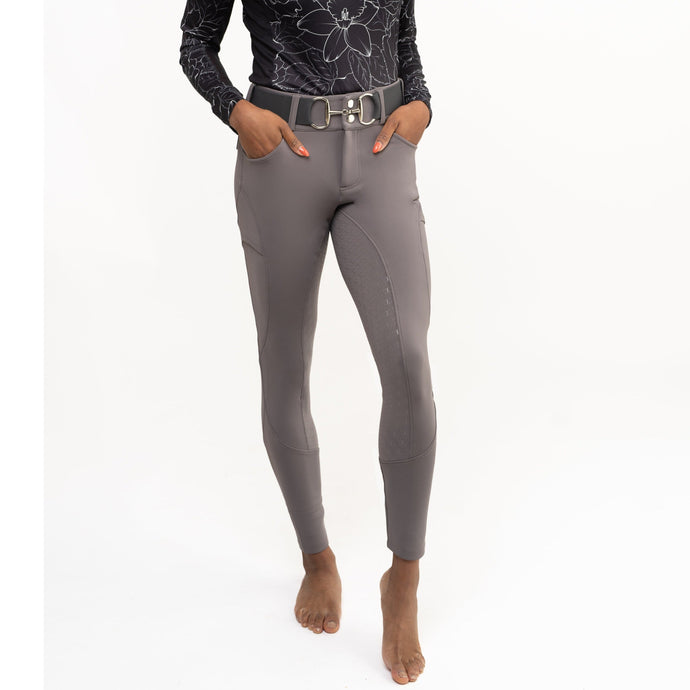 CorrectConnect Dove Grey Mid-Weight Winter Breeches