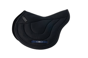 CorrectConnect Contour Jump Mesh Saddle Pad with Quick Dry Cotton Lining in Navy, White or Black