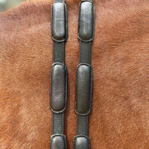 CorrectConnect Comfort Connect Rein - Intermittent Padding for Equal Rein Length and Hand Support