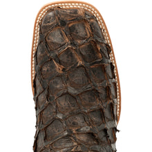 Load image into Gallery viewer, Durango Premium Exotics Dark Brown Pirarucu Western Boot DDB0380