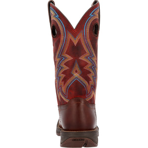 Durango Rebel Burnished Pecan Fire Brick Western Boot DDB0391