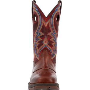 Durango Rebel Burnished Pecan Fire Brick Western Boot DDB0391