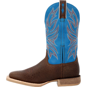 Durango Rebel Pro Bay Brown And Brilliant Blue Western Boot DDB0421