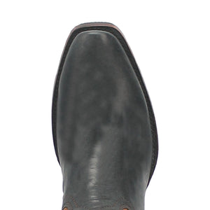 Dingo Men's True Grit Black Leather Square Toe Boot DI141