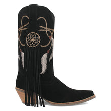 Load image into Gallery viewer, Dingo Women&#39;s Day Dream Black Leather Narrow Toe Boot DI169