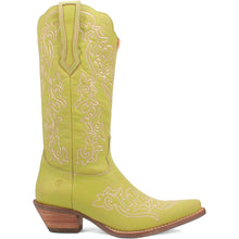 Load image into Gallery viewer, Dingo Women&#39;s Flirty N&#39; Fun Green Leather Narrow Toe Boot DI171