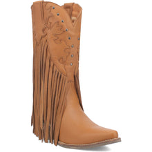 Load image into Gallery viewer, Dingo Women&#39;s Hoedown Camel Leather Snip Toe Boot DI175