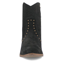 Load image into Gallery viewer, Dingo Women&#39;s Miss Priss Black Suede Leather Snip Toe Boot DI183