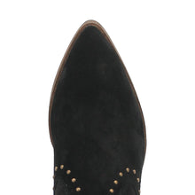 Load image into Gallery viewer, Dingo Women&#39;s Miss Priss Black Suede Leather Snip Toe Boot DI183