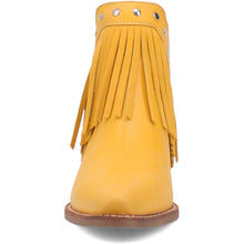 Load image into Gallery viewer, Dingo Women&#39;s Fine N&#39; Dandy Yellow Leather Narrow Toe Boot DI186