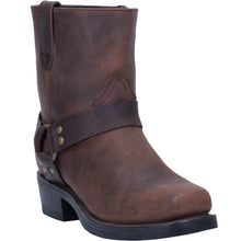 Load image into Gallery viewer, Dingo Men&#39;s Rev Up Leather Harness Square Toe Boot DI19094
