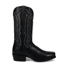 Load image into Gallery viewer, Dan Post Men&#39;s Wade Leather Black Square Toe Boot DP3356