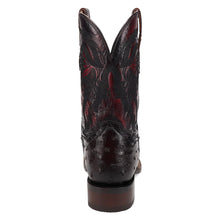 Load image into Gallery viewer, Dan Post Men&#39;s Alamosa Ostrich Black Cherry Square Toe Boot DP5012