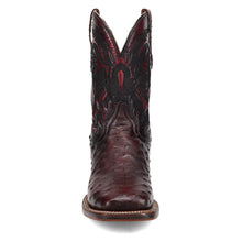 Load image into Gallery viewer, Dan Post Men&#39;s Alamosa Ostrich Black Cherry Square Toe Boot DP5012