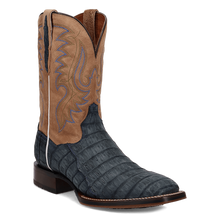 Load image into Gallery viewer, Dan Post Men&#39;s Leon Caiman Denim Rom Toe Boot DP5014