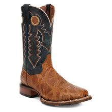 Load image into Gallery viewer, Dan Post Men&#39;s Craven Leather Tan/Blue Square Toe Boot DP5016