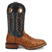 Load image into Gallery viewer, Dan Post Men&#39;s Craven Leather Tan/Blue Square Toe Boot DP5016