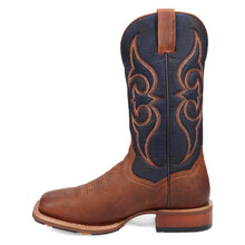 Load image into Gallery viewer, Dan Post Men&#39;s Jenks Leather Rust/Blue Square Toe Boot DP5018