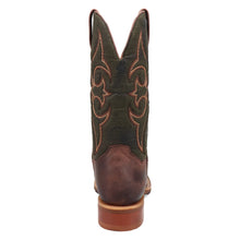 Load image into Gallery viewer, Dan Post Men&#39;s Jenks Leather Brown/Green Square Toe Boot DP5019