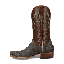 Load image into Gallery viewer, Dan Post Men&#39;s Riggs Leather Grey Square Toe Boot DP5022