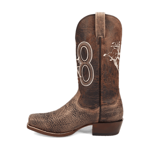 Dan Post Men's The Dirt Show Leather Brown Square Toe Boot DP5037