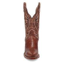 Load image into Gallery viewer, Dan Post Women&#39;s Celine Lizard Chocolate Snip Toe Boot DP5102