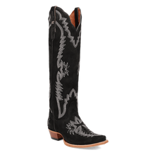 Load image into Gallery viewer, Dan Post Women&#39;s Marlowe Leather Black Snip Toe Boot DP5110