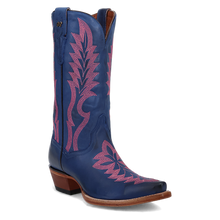 Load image into Gallery viewer, Dan Post Women&#39;s Rochelle Blue Leather Boot DP5113
