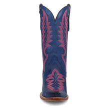 Load image into Gallery viewer, Dan Post Women&#39;s Rochelle Leather Blue Snip Toe Boot DP5113