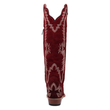 Load image into Gallery viewer, Dan Post Women&#39;s Marlowe Leather Red Snip Toe Boot DP5153