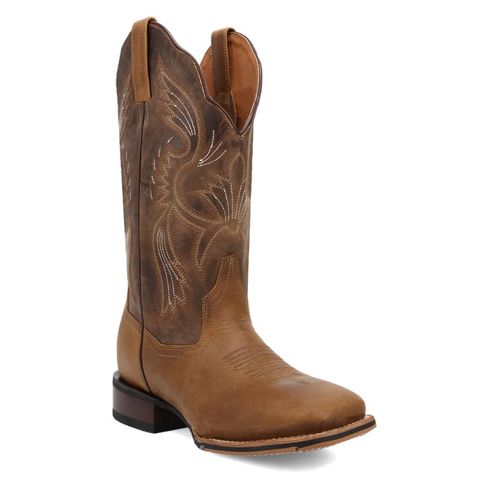 Dan Post Women's Jillian Tan Leather Square Toe Boot DP5207